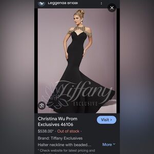 Prom/ Mardi Gras formal dress. Pink/black beading